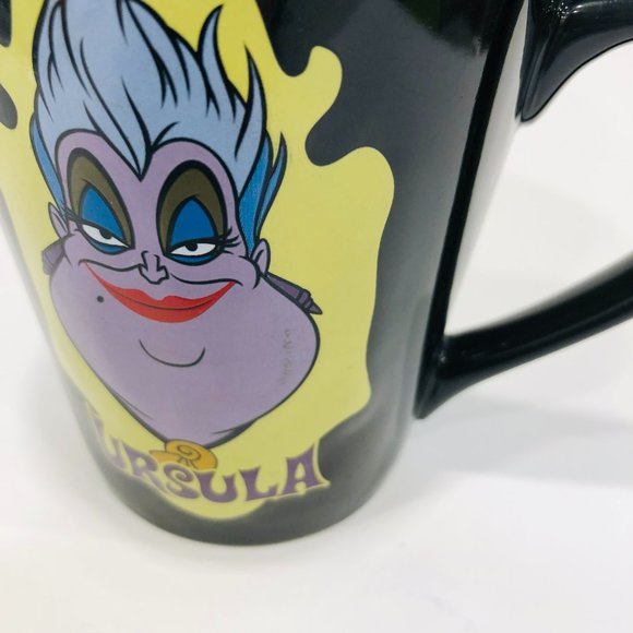 Disney Ursula Coffee Mug Little Mermaid Villain Black Mug - Picture 16 of 16